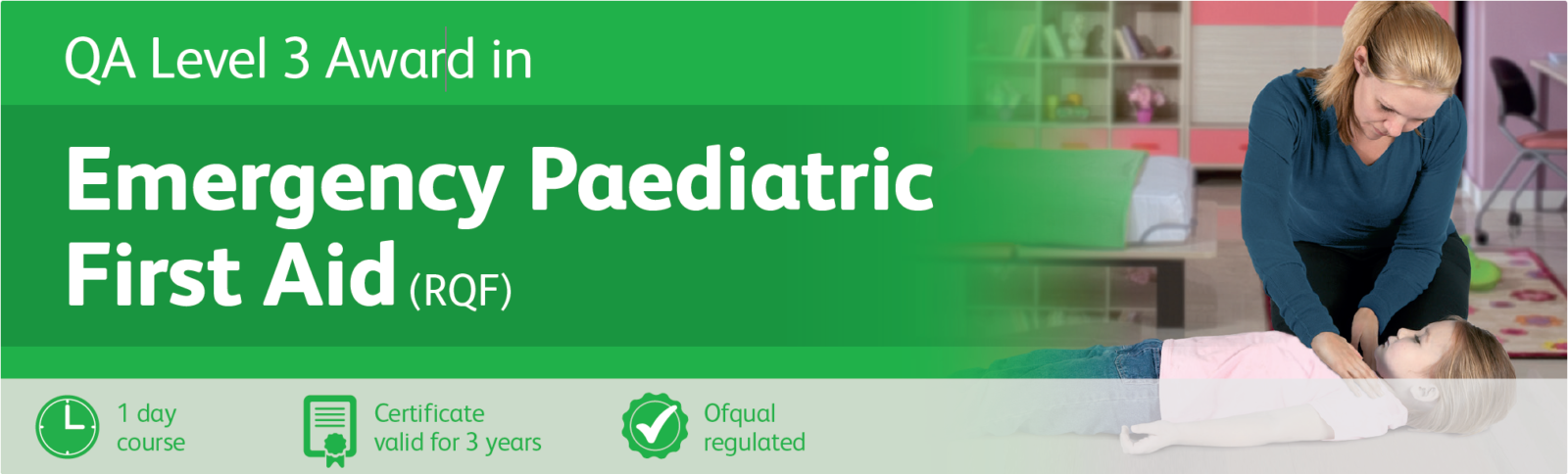 QA Level 3 Award in Emergency Paediatric First Aid (RQF) – DB Safety ...
